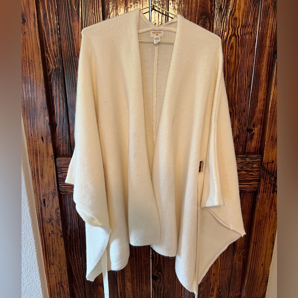 Cost Plus World Market Cream Women's Poncho